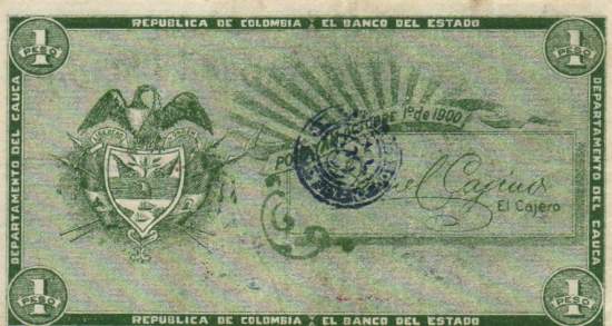 1 Peso 1.10.1900